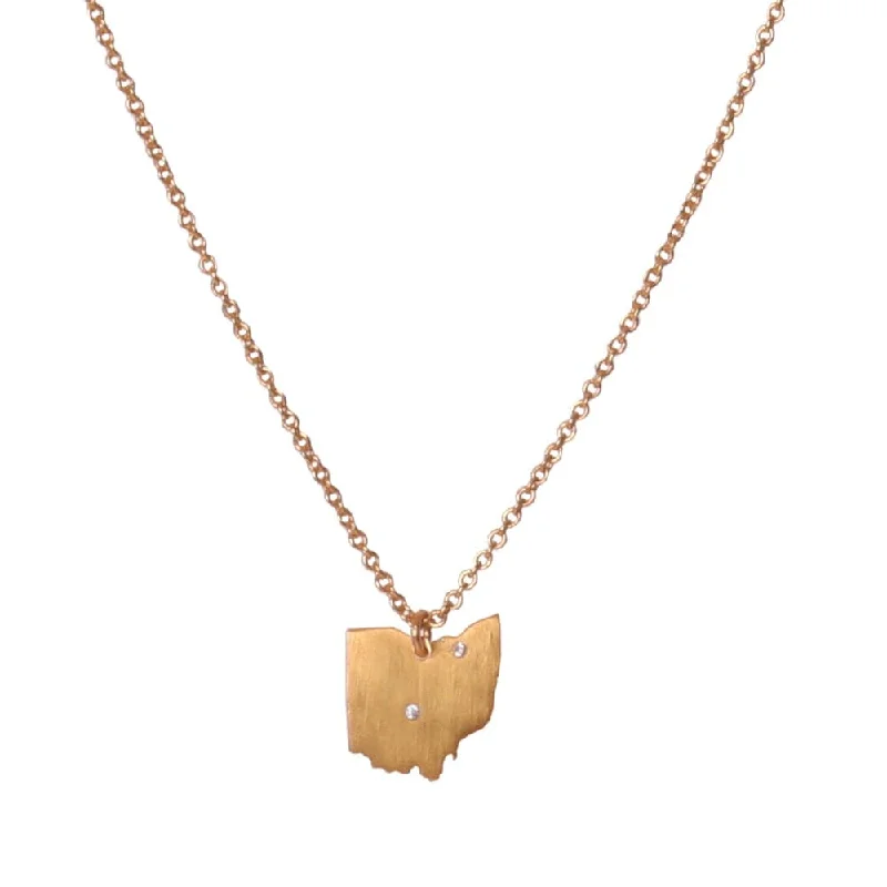 women’s luxury gemstone necklaces-Roam Necklace - Ohio