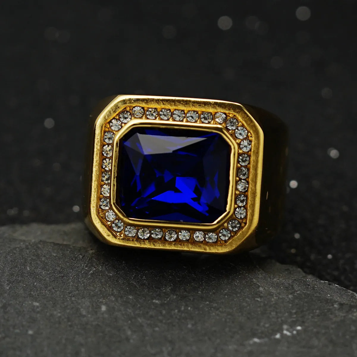 Golden Blue Stone