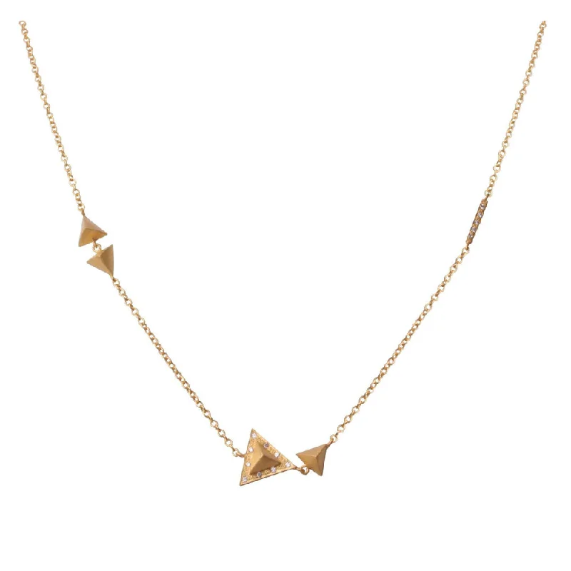 women’s crystal chain necklaces-Nubia Necklace