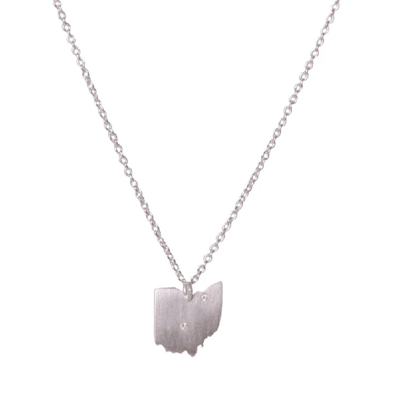 women’s aquamarine and diamond necklaces-Roam Necklace - Ohio