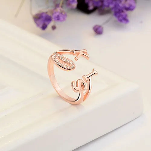 elegant diamond rings for women-Copper Simple Style Classic Style Inlay Solid Color Rhinestones Rings