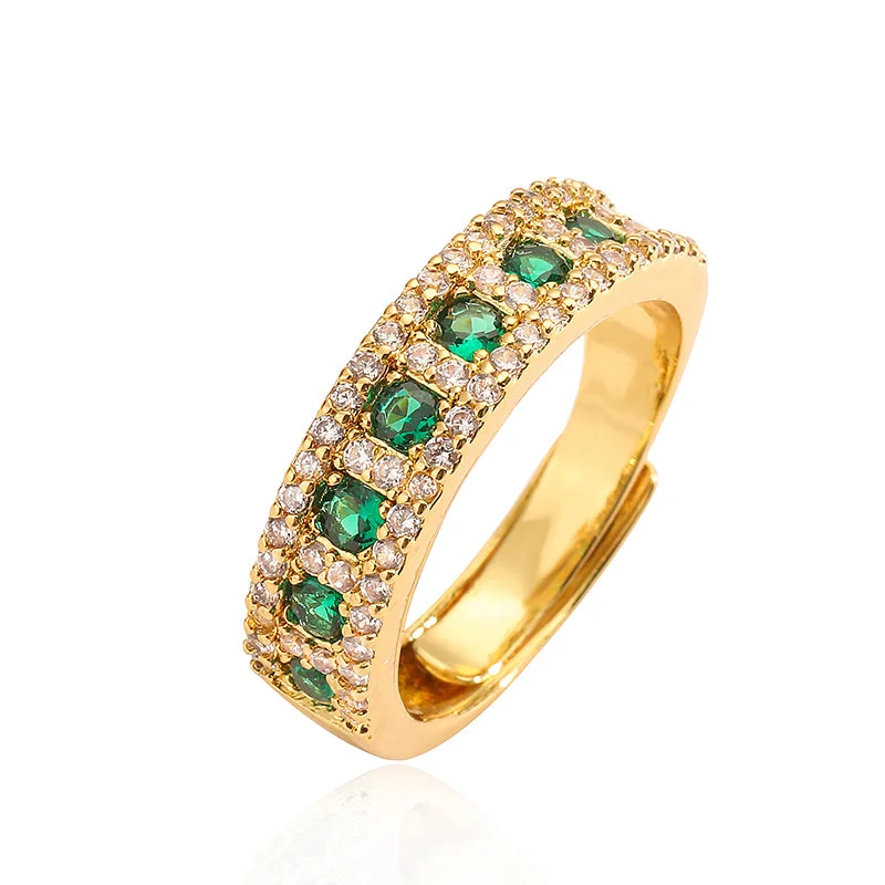 Golden Green Diamond