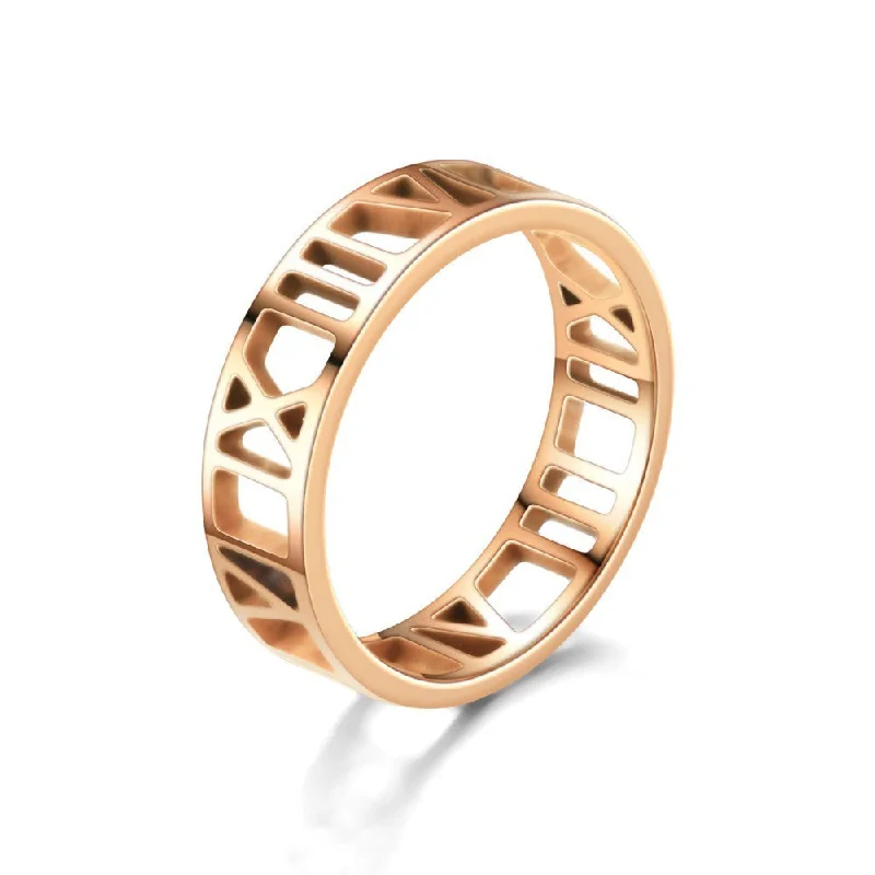 6mm Rose Gold