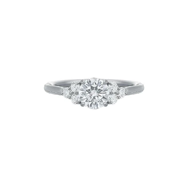 romantic engagement rings with diamonds-Diamond Setting