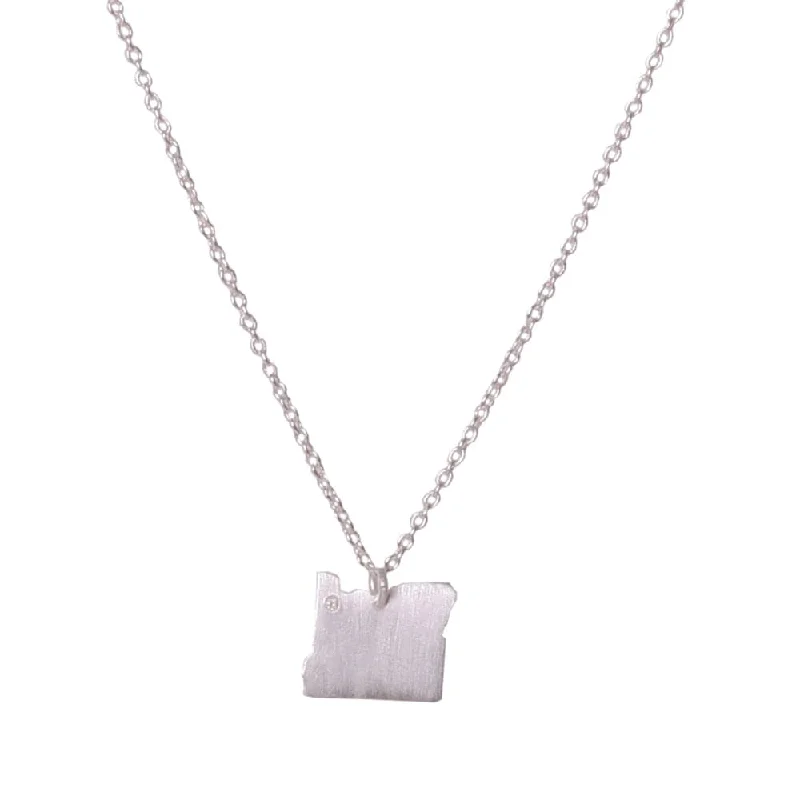 women’s celestial charm necklaces-Roam Necklace - Oregon