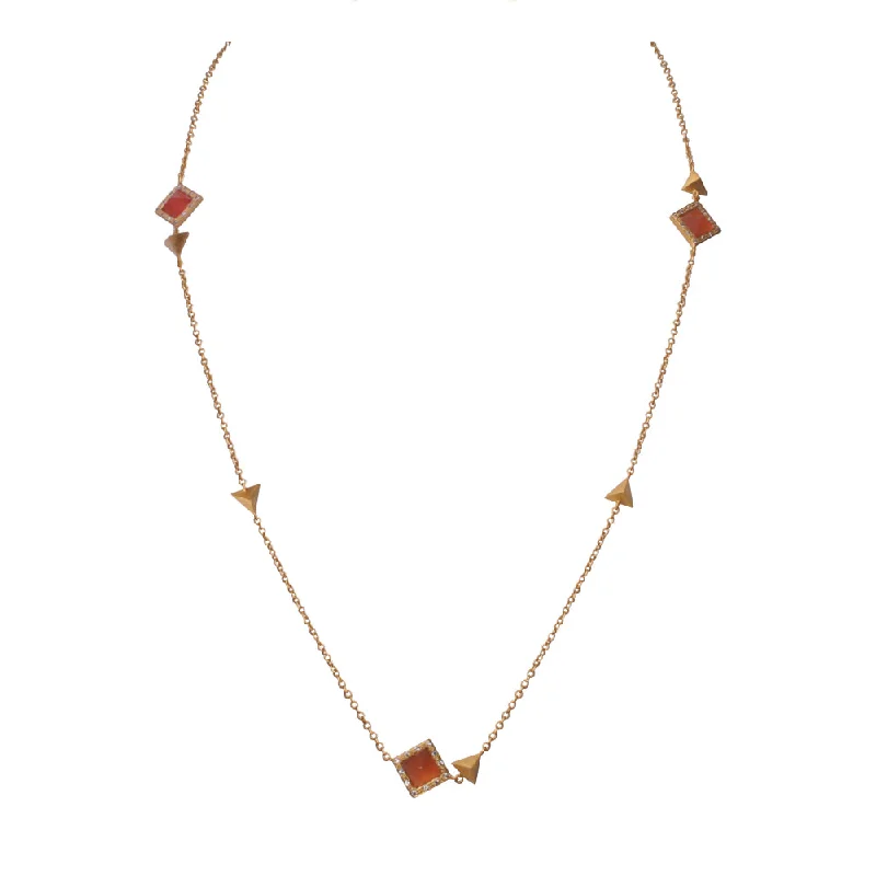 women’s dainty gold necklaces-Nubia Necklace