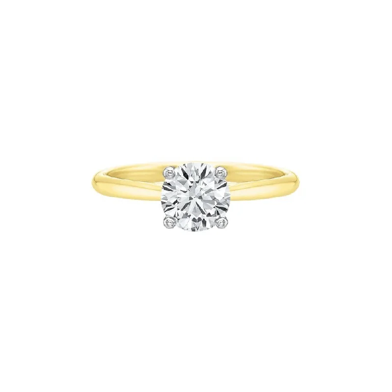 beautiful gemstone engagement rings-New Aire Solitaire Setting