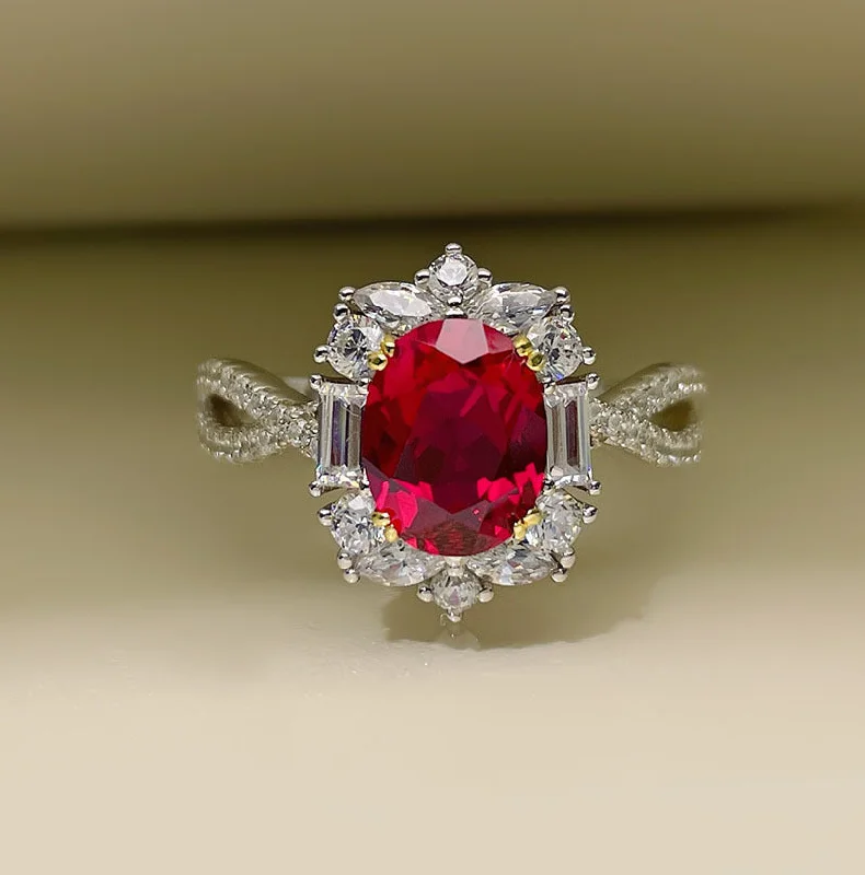 Red Diamond Ring