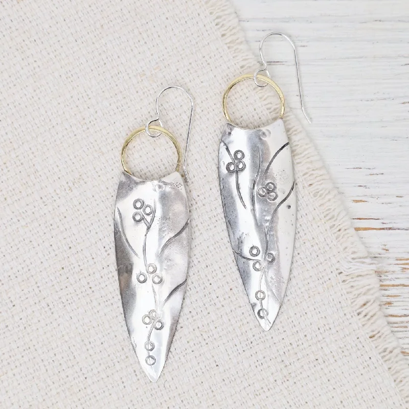 women’s radiant drop earrings-Cherry Blossom Earrings