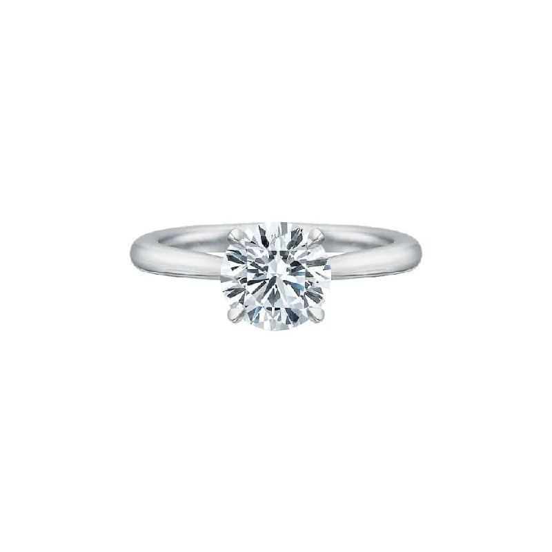 luxurious engagement rings for brides-New Aire Solitaire Setting