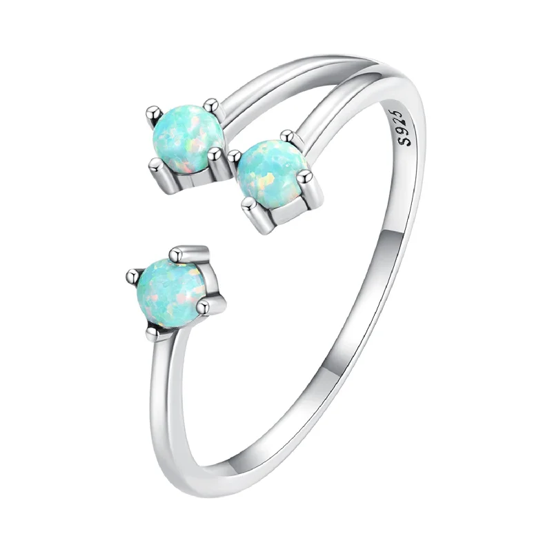 Opal Open Ring