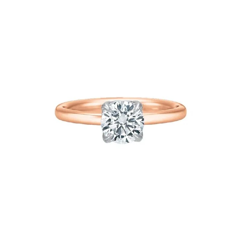 affordable three-stone engagement rings-Platinum Setting