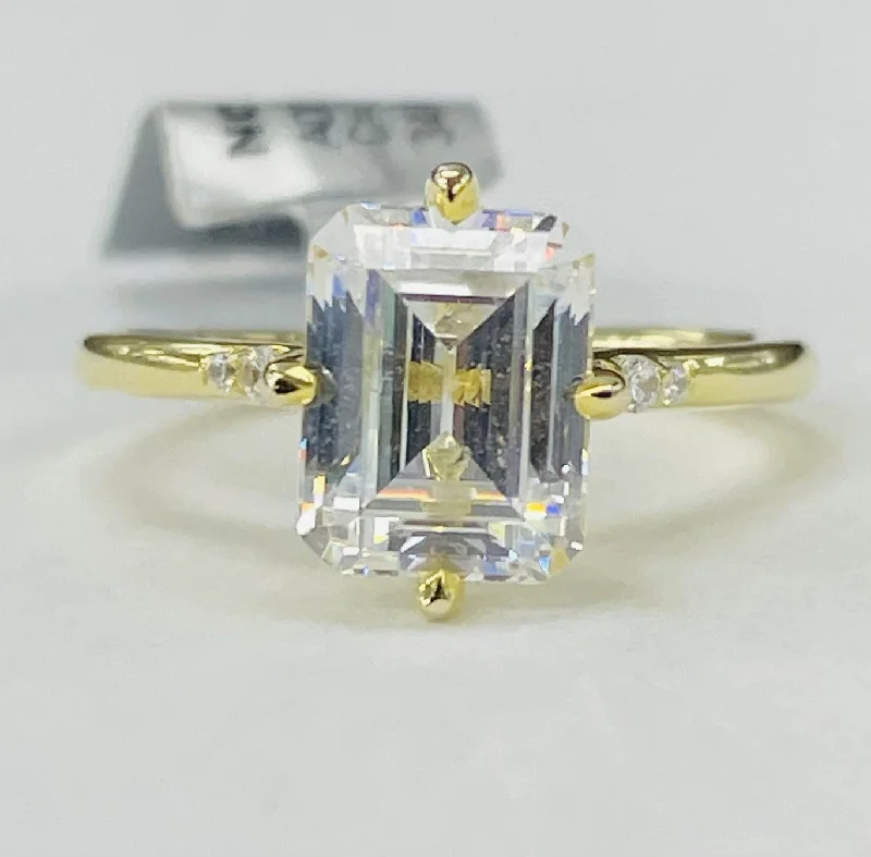 stunning engagement rings with gemstones-Noam Carver - Premium  Vintage Inspired Hidden Halo Diamond Accented Setting