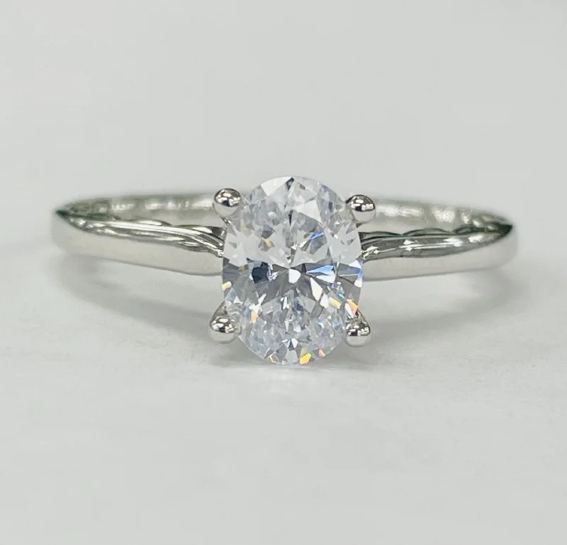 gorgeous vintage engagement rings with diamonds-Scott Kay - Antique Style Accented Solitare Setting