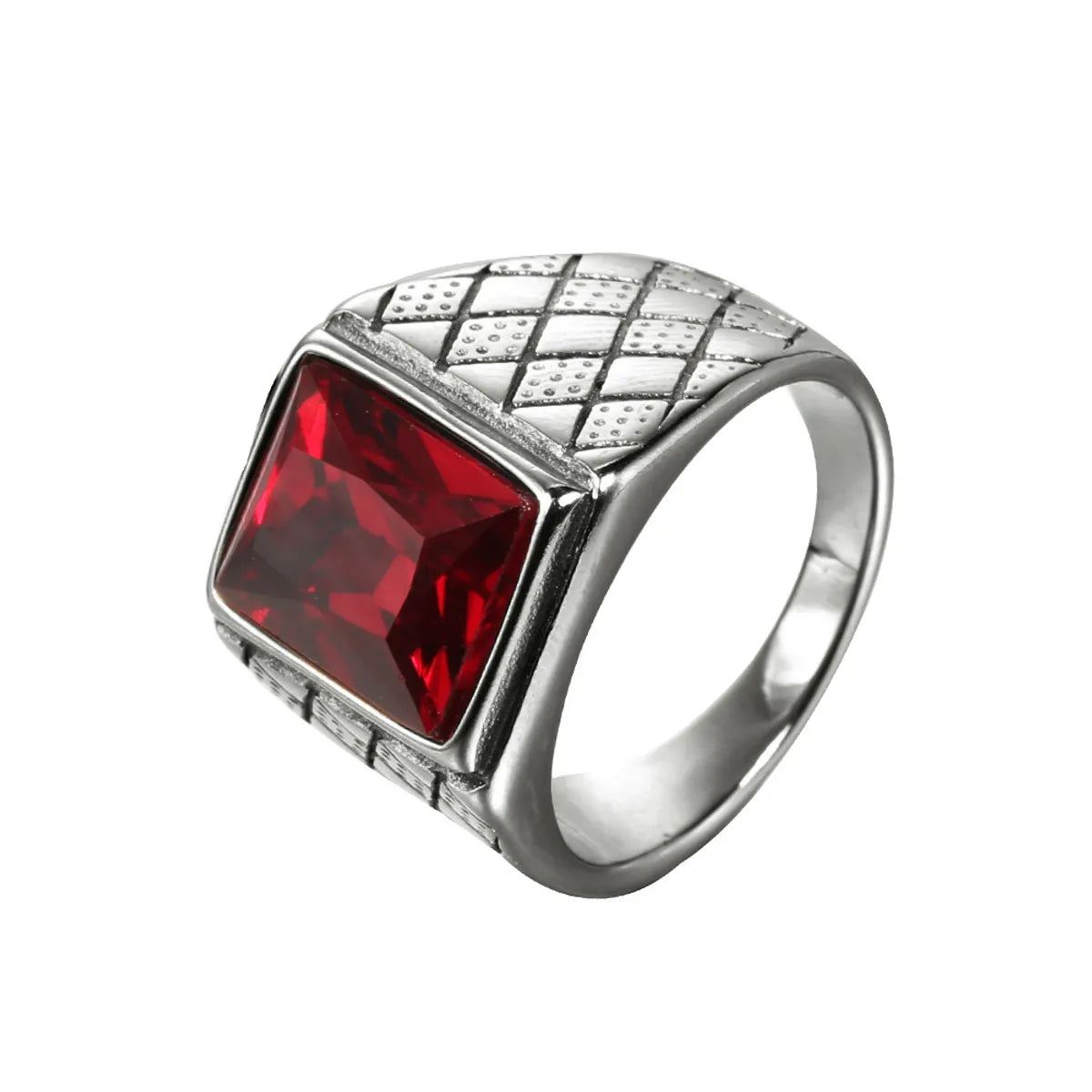 Steel Red Diamond