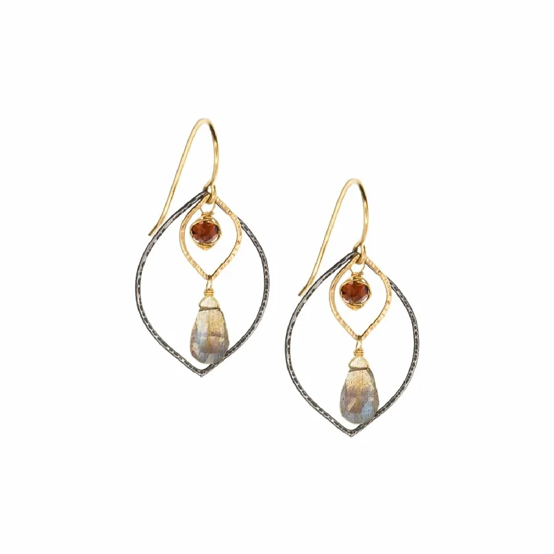 women’s opal stud earrings-Autumn Embers Earrings