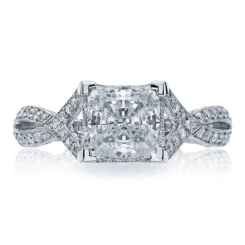 radiant-cut diamond rings for engagement-Simply TACORI | Simply Tacori 2565PR