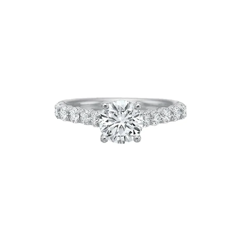 delicate engagement rings with diamonds-Diamond Setting