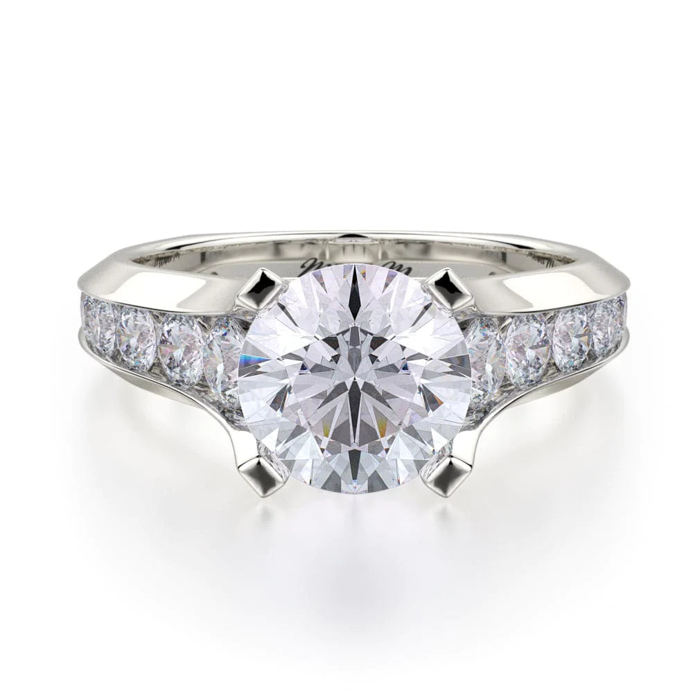 engagement rings with vintage settings-Strada R687-2