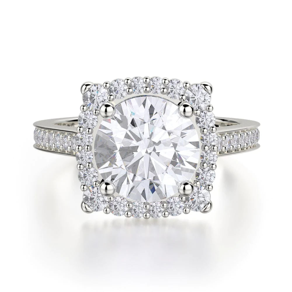 luxurious vintage engagement rings-Defined R696-2