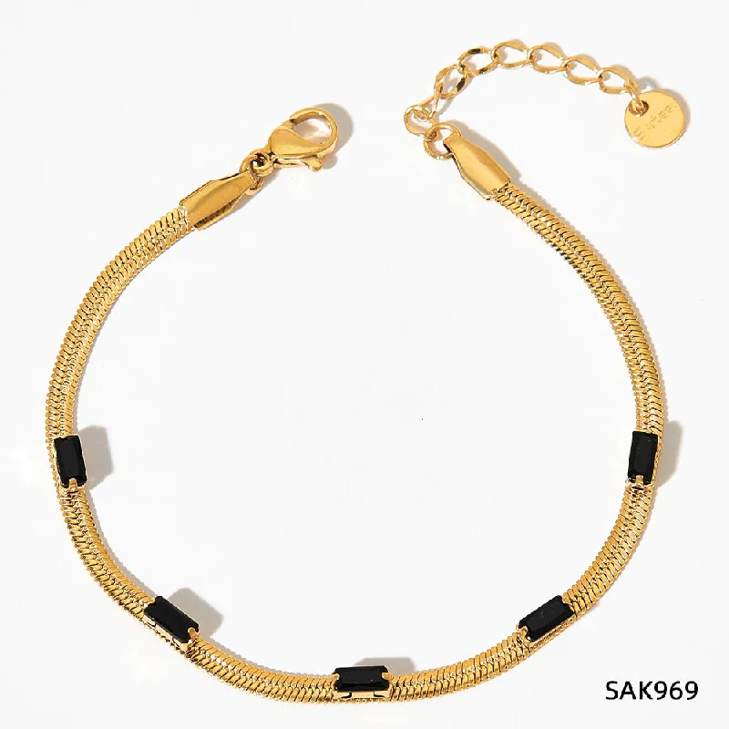 Sak969 Bracelet Black