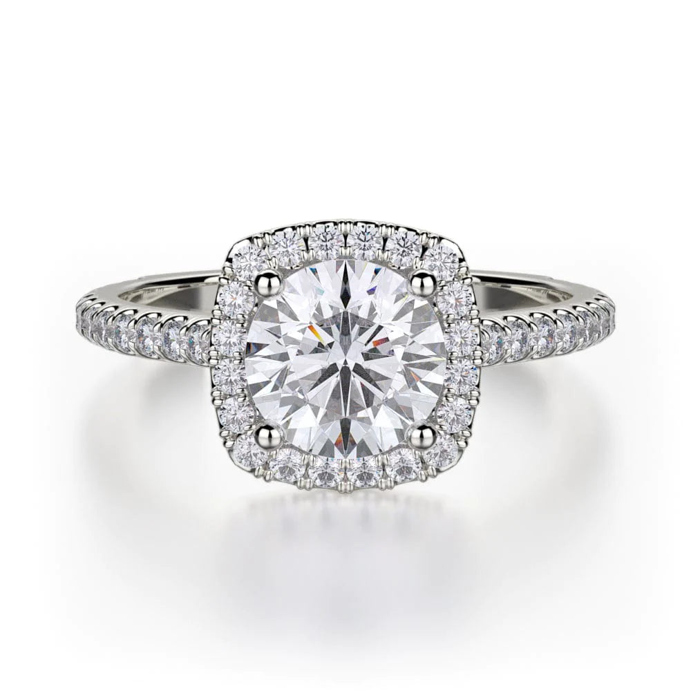 stylish three-stone engagement rings-Europa R539S-1