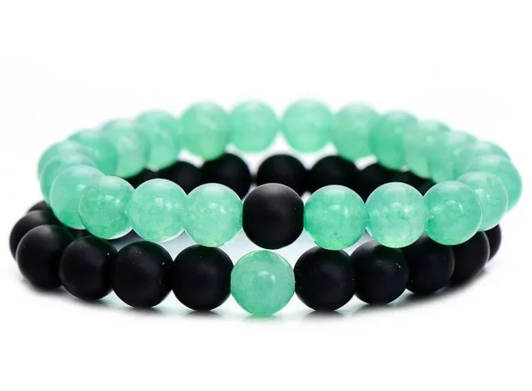 Green Chalcedony Frosted