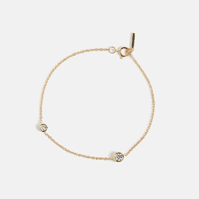 women’s tiny bangle bracelet-Sena Bracelet