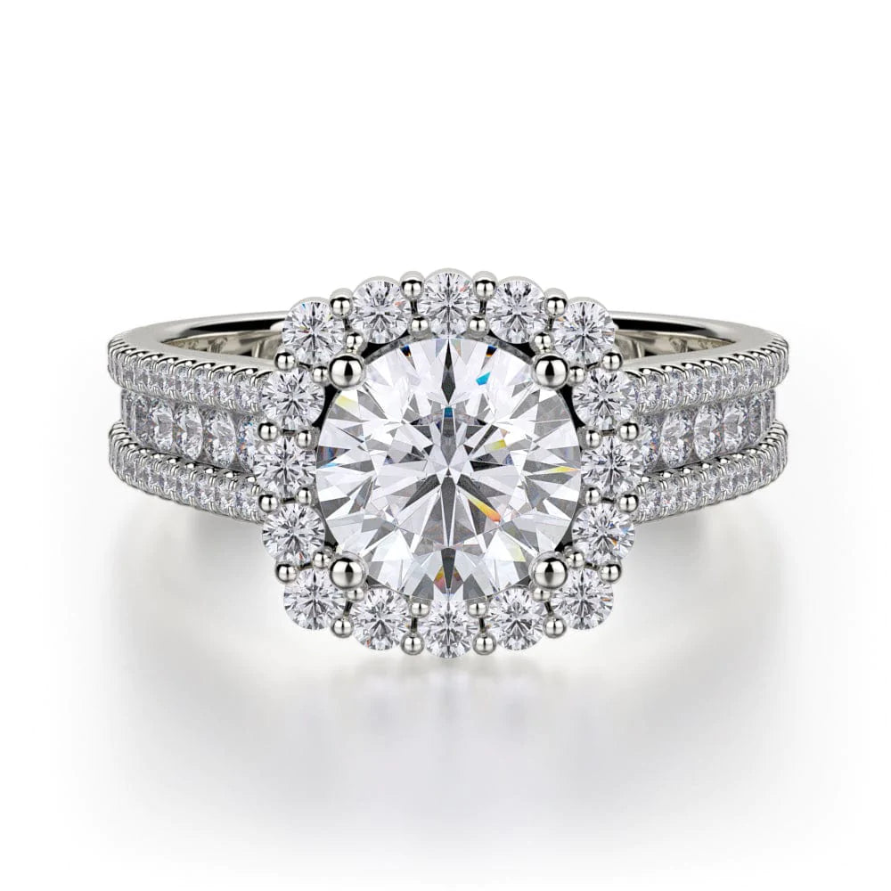 engagement rings with colored diamonds for brides-Strada R685-1