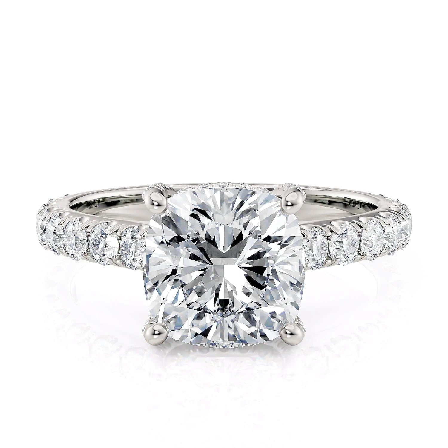 custom engagement rings for brides-Crown R780-2