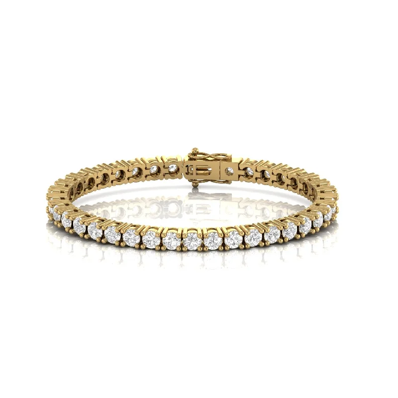 women’s sophisticated stone bracelet-Classic Lab Diamond Tennis Bracelet