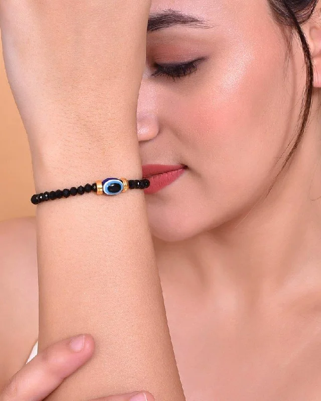 women’s classic bracelet-VOJ Evil Eye Cuff Bracelet