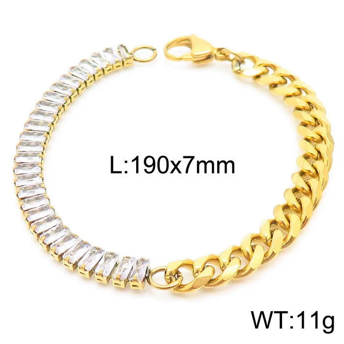 Gold Bracelet = Kb163890-Z