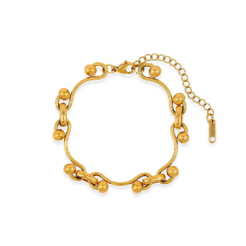 Gold Bracelet 16cm 5cm