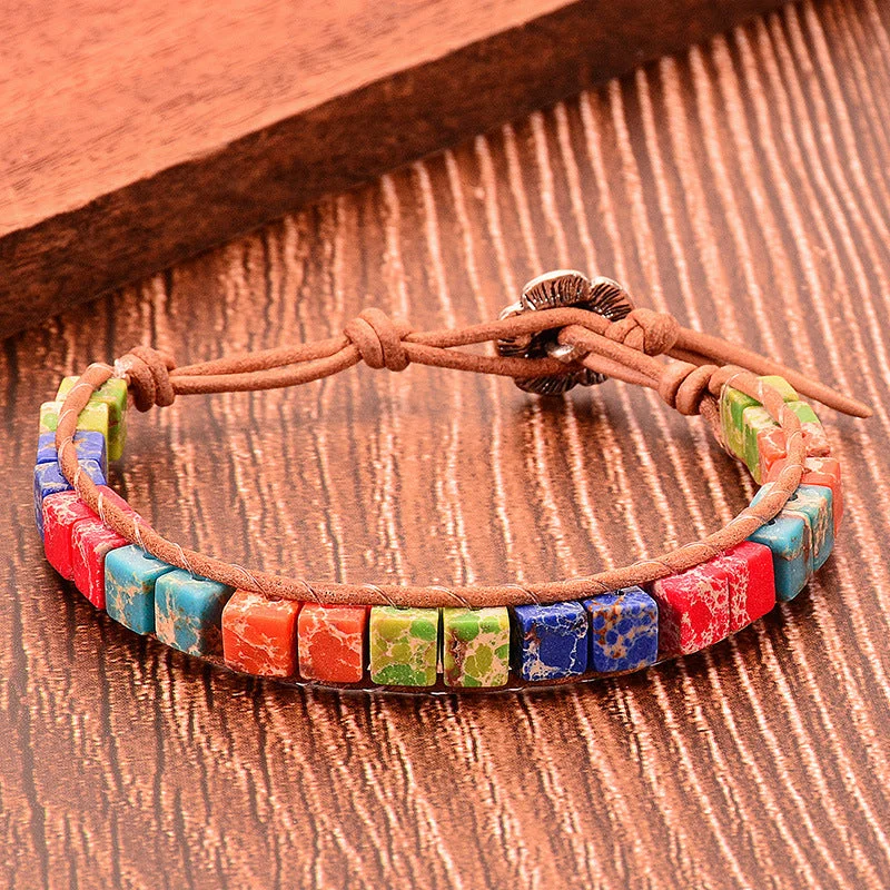 Colorful Stone Bracelet-1