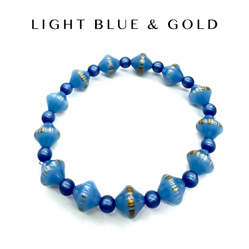 Light Blue & Gold