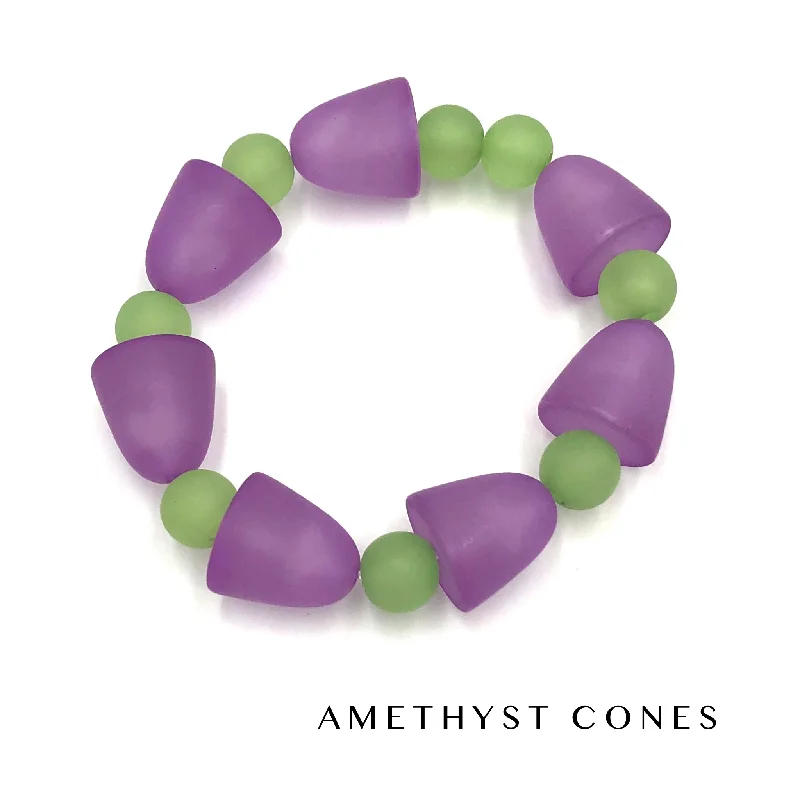 Amethyst Cones