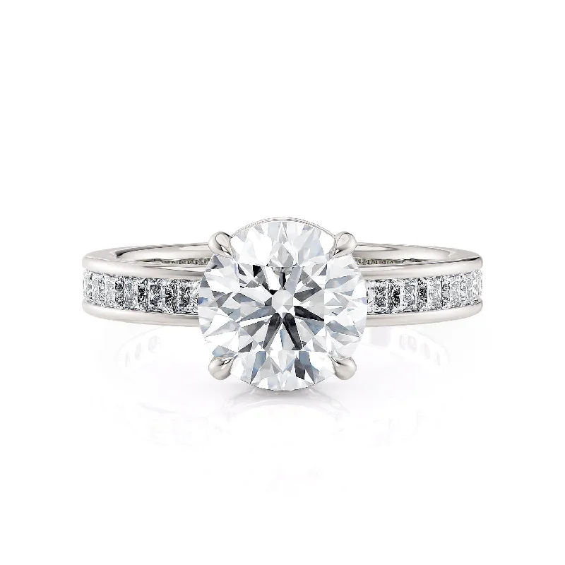 engagement rings with diamonds for brides-Montage R821-2