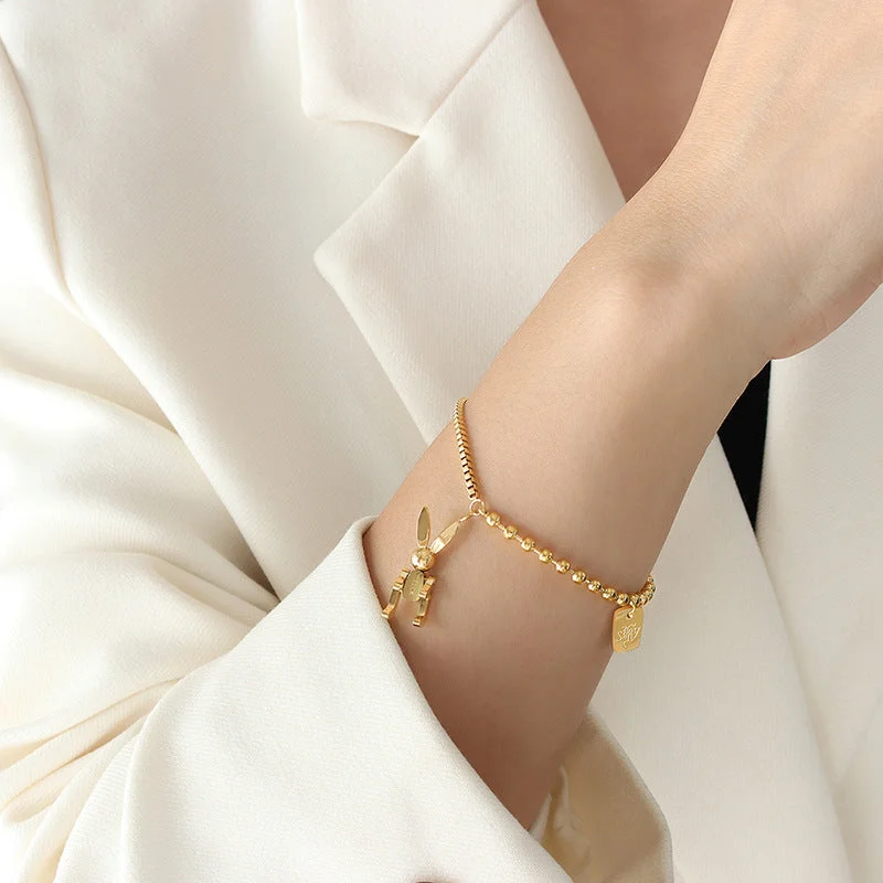 E341-Gold Bracelet