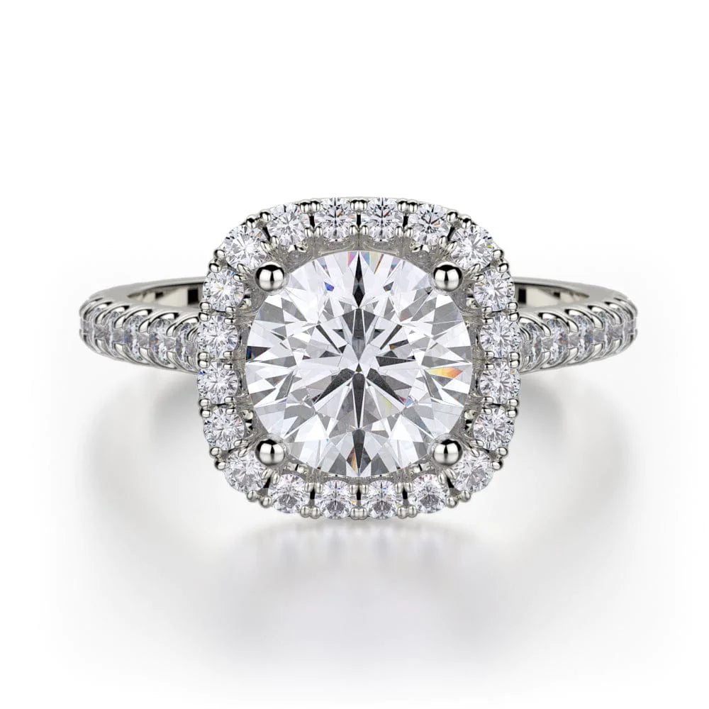 engagement rings with moissanite-Europa R539-1.5