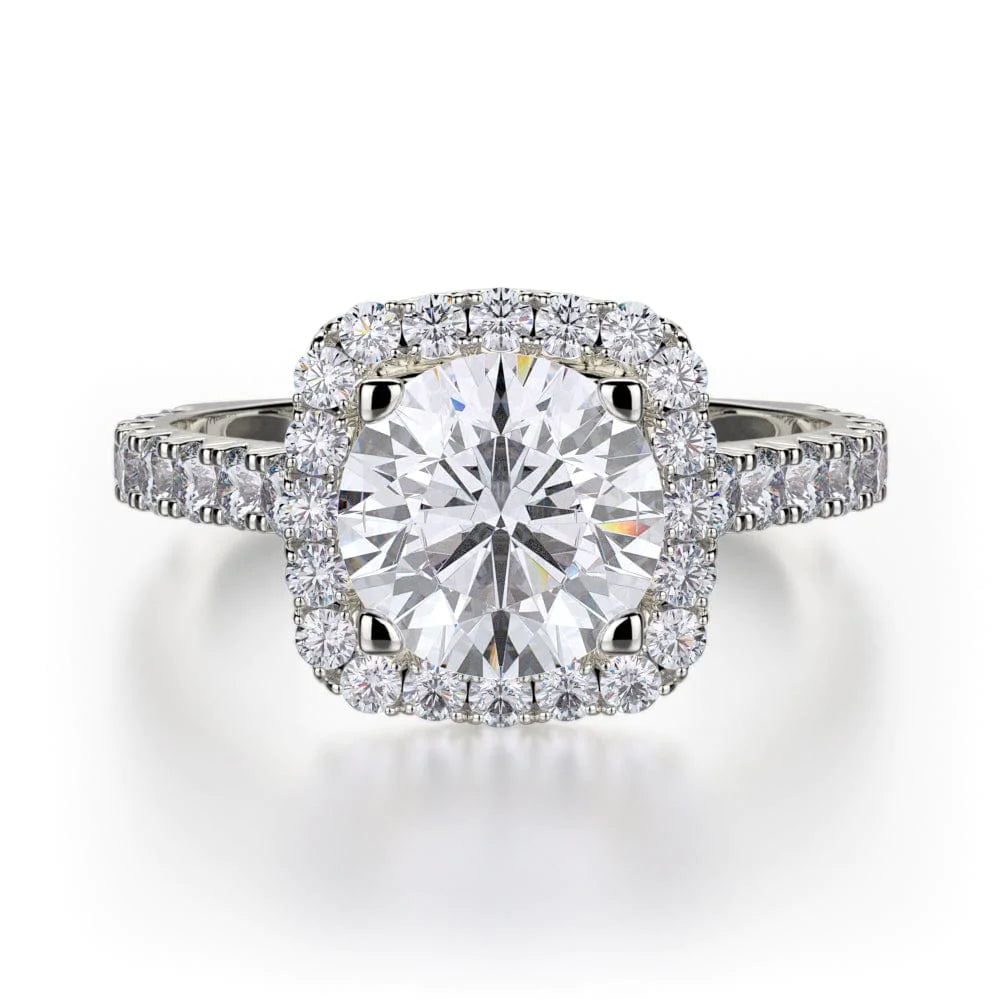 customized engagement rings for brides-Monaco R614-2