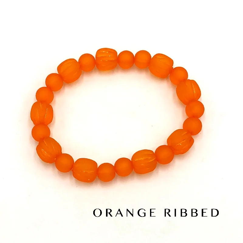 Orange Ribbed