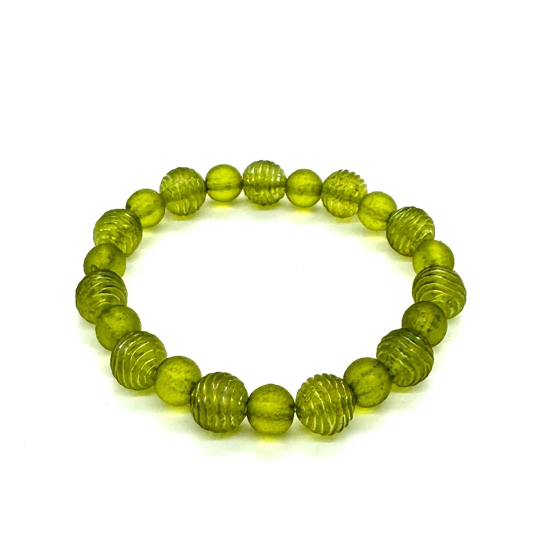 Olive Green Ribbed - 10mm